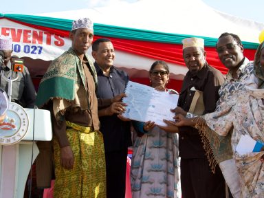 Title: handing over of new Griftu BH